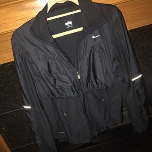 Nike Athletic Fitted Zip Up